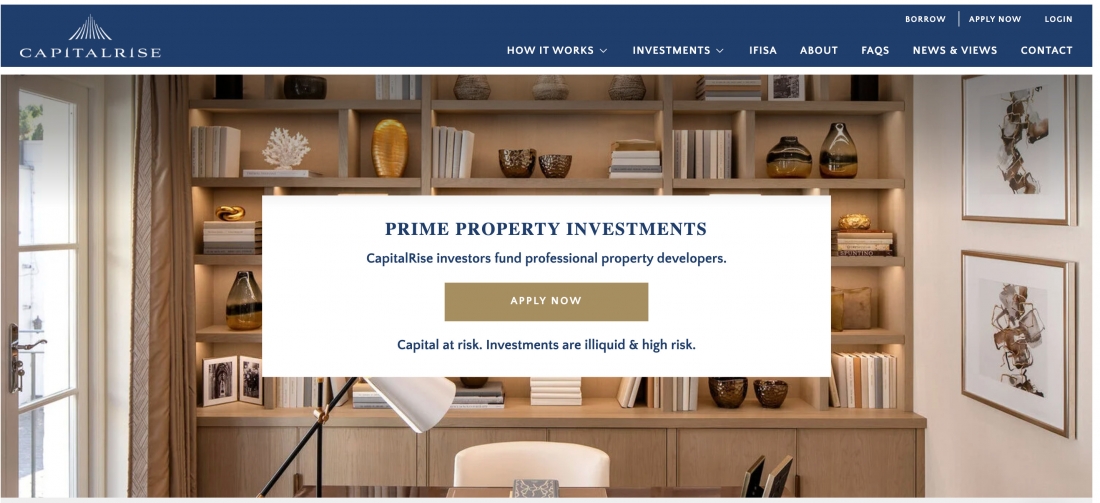CapitalRise-1-1100x503 Die 5 besten Crowdfunding-Plattformen für Immobilien
