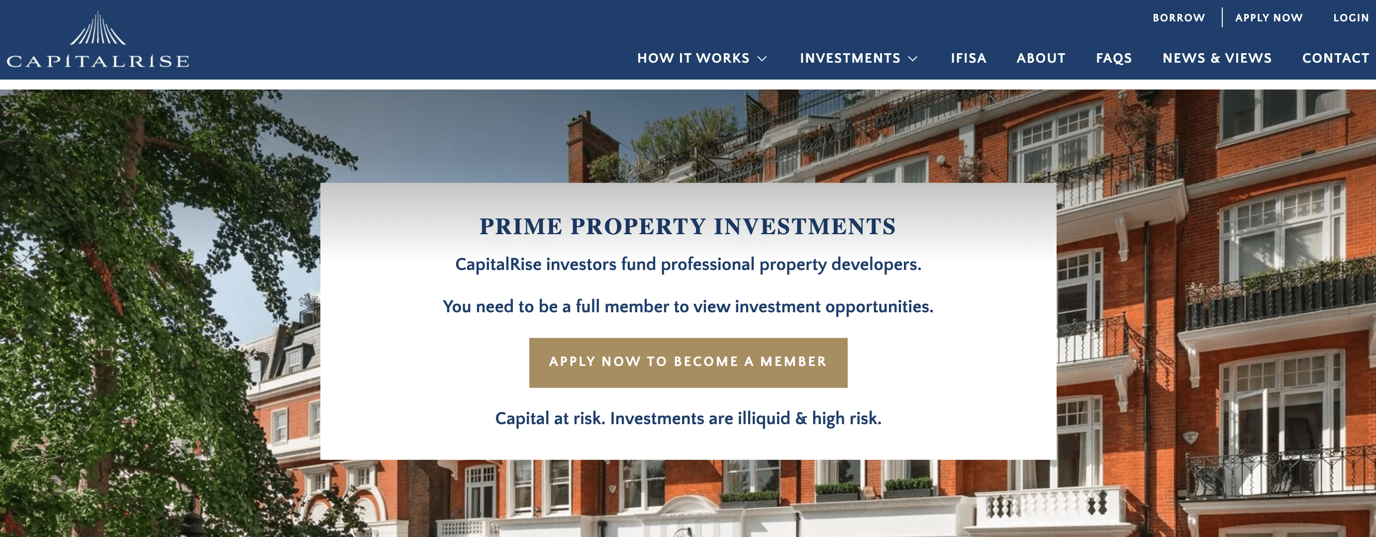 Capitalrise-Plattform