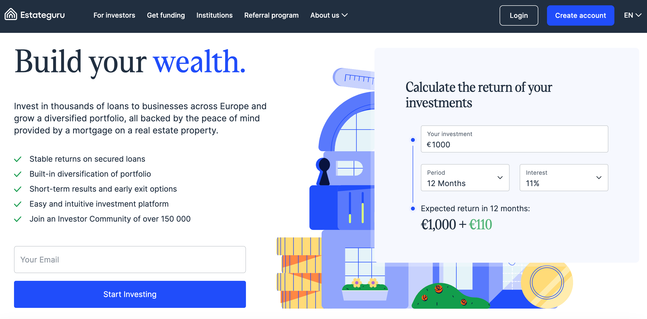 Estateguru-Plattform