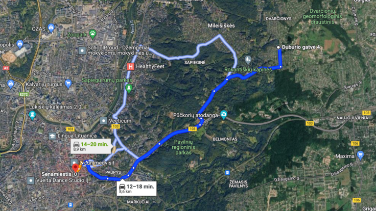 Apartments Duburio st. 4,Vilnius