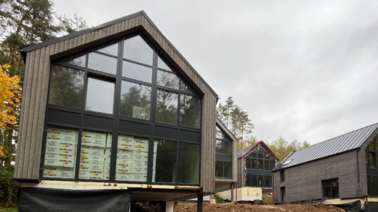 Houses Pupoju st., Vilnius