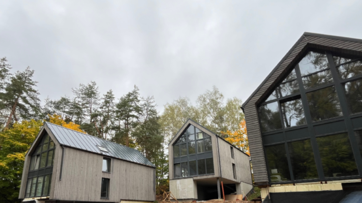 Houses Pupoju st., Vilnius