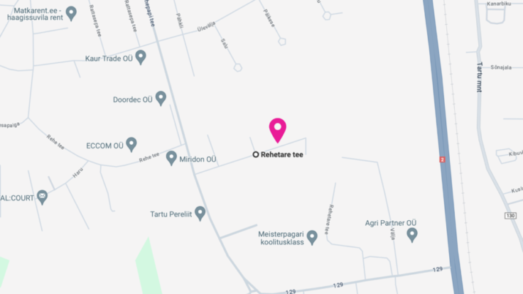 Quarter Rehetare tee, Tartu V