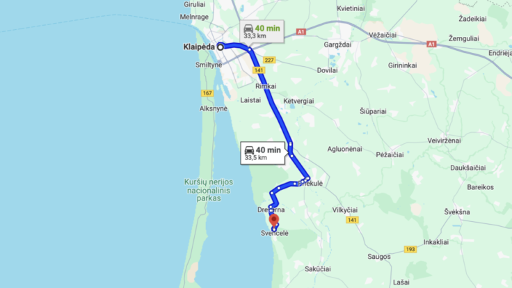 Houses Nendriu st., Klaipeda district