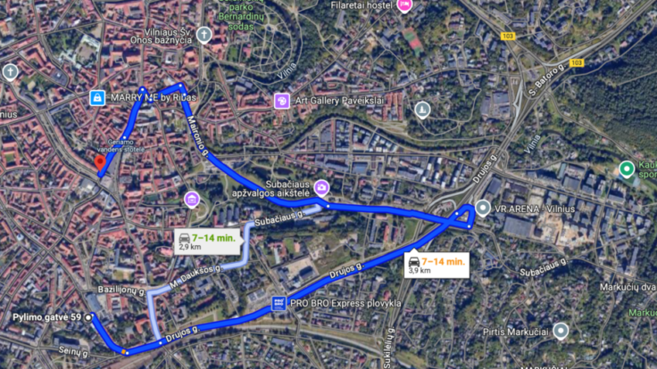 Premises Pylimo st., Vilnius II