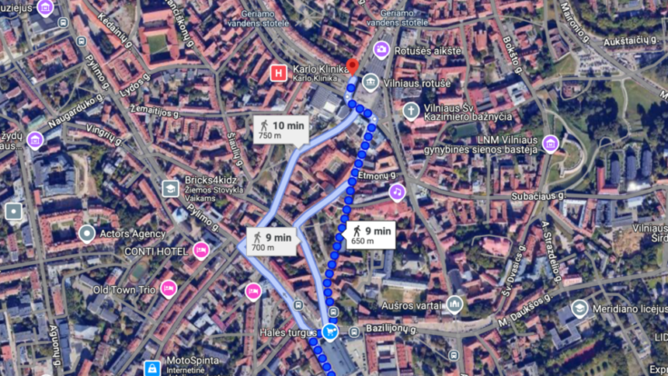 Premises Pylimo st., Vilnius II