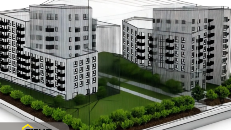 Gelvonu Apartment buildings