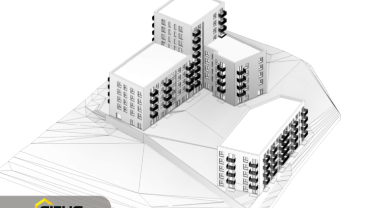 Gelvonu Apartment buildings