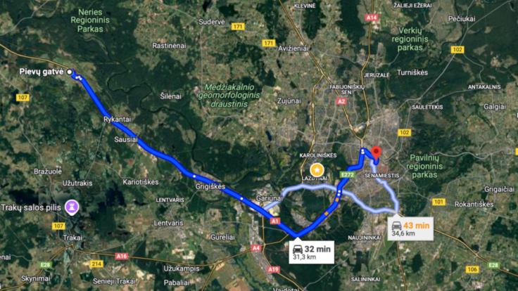 Vievio slenis, Elektrenai