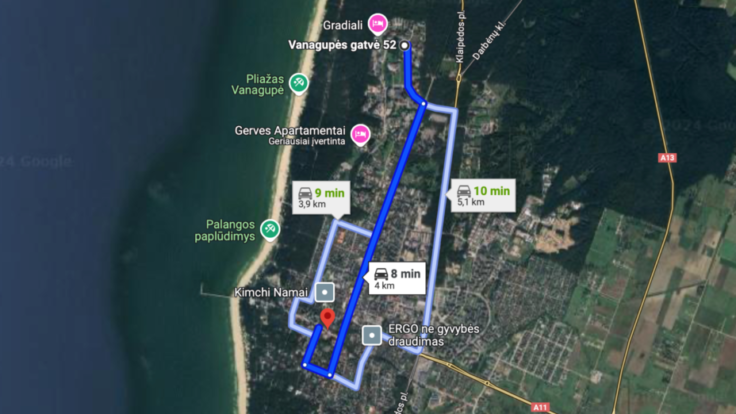 Apartaments Vanagupes st., Palanga II