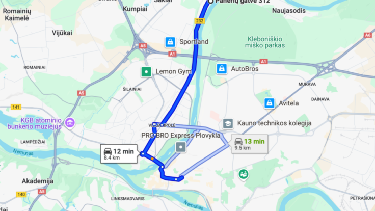 Duplexes in Kaunas II