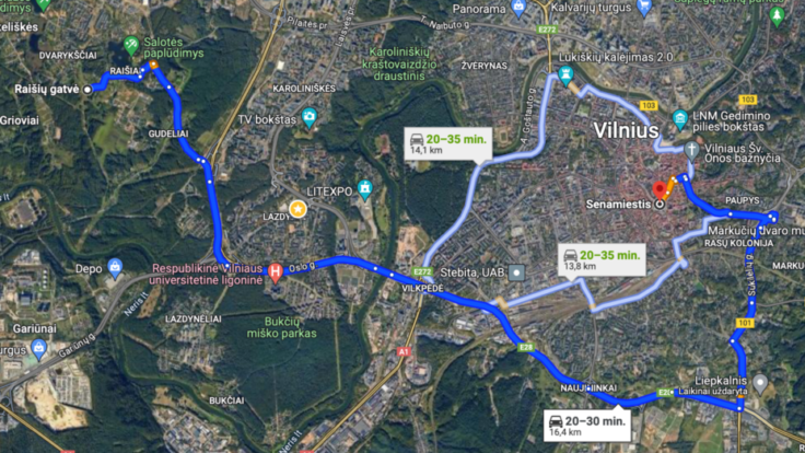 Apartments Raisiu st., Vilnius V