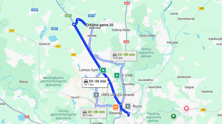 Kalno Panorama, Vilnius Dist.