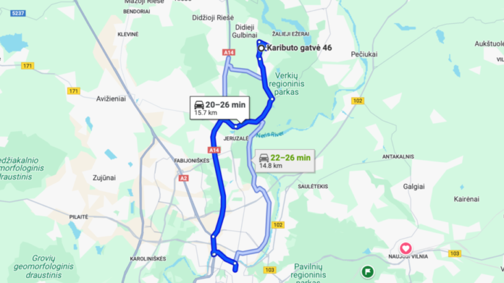 Kaributo Houses, Vilnius