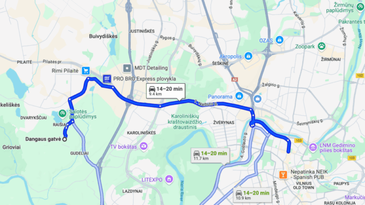 House at Dangaus st. 27F, Vilnius II