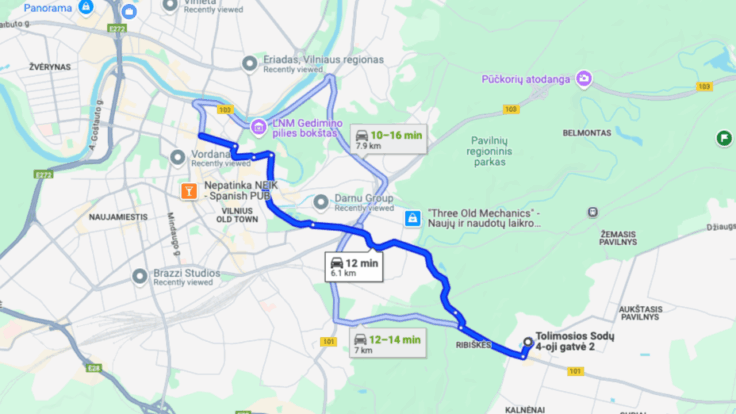 House Tolimosios Sodu st., Vilnius III