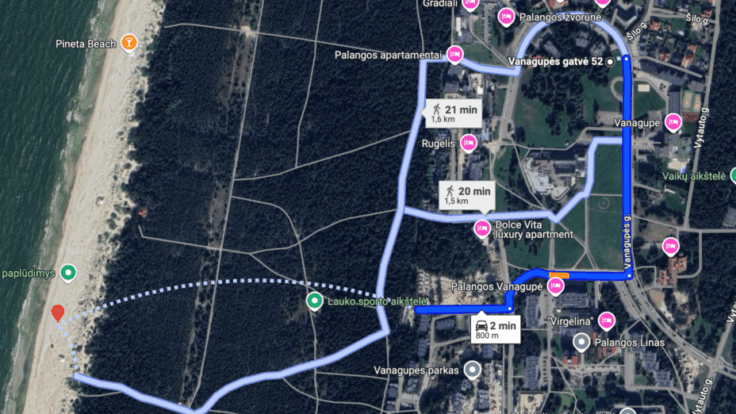 Apartaments Vanagupes st., Palanga IV