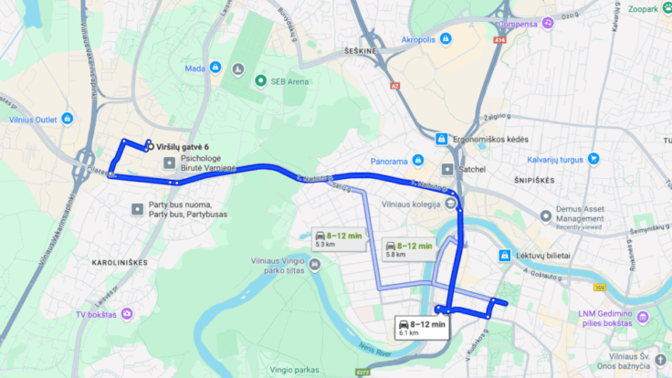 Apartment Virsilu st. Vilnius