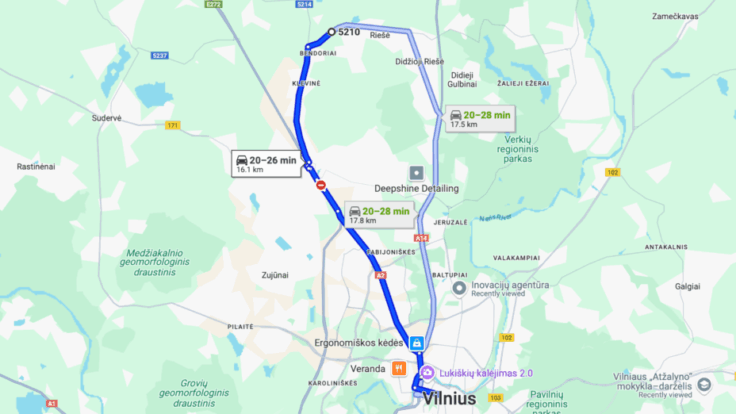 Duplex Upes st., Vilniaus dist.