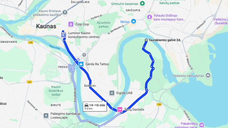 House Taurakiemio st., Kaunas