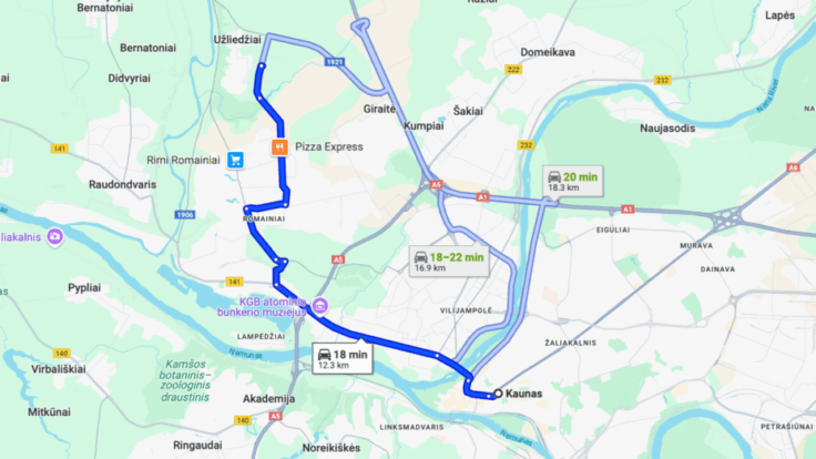 Semi-detached housing, Kaunas dist.