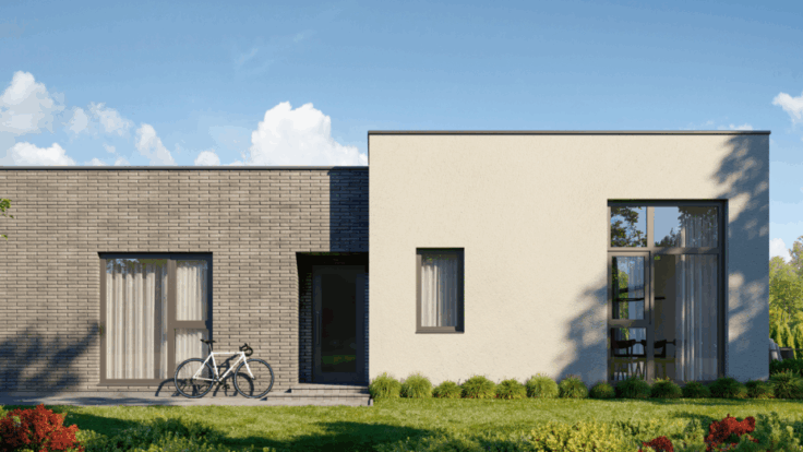 Semi-detached housing, Kaunas dist.