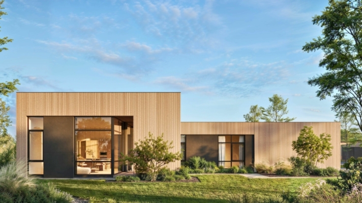 Houses in Riese, Vilnius dist. II