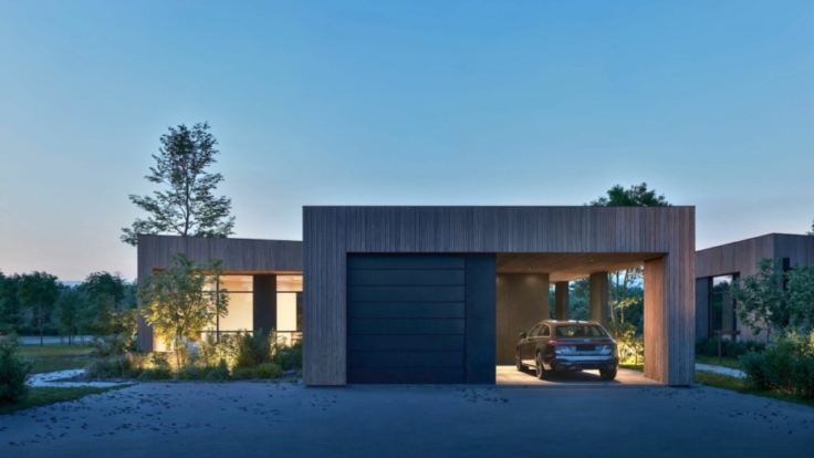 Houses in Riese, Vilnius dist. II