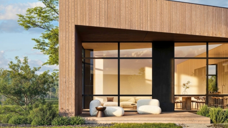 Houses in Riese, Vilnius dist. II