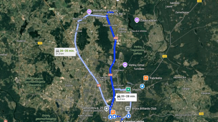 Houses in Riese, Vilnius dist. II