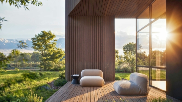 Houses in Riešė, Vilnius district