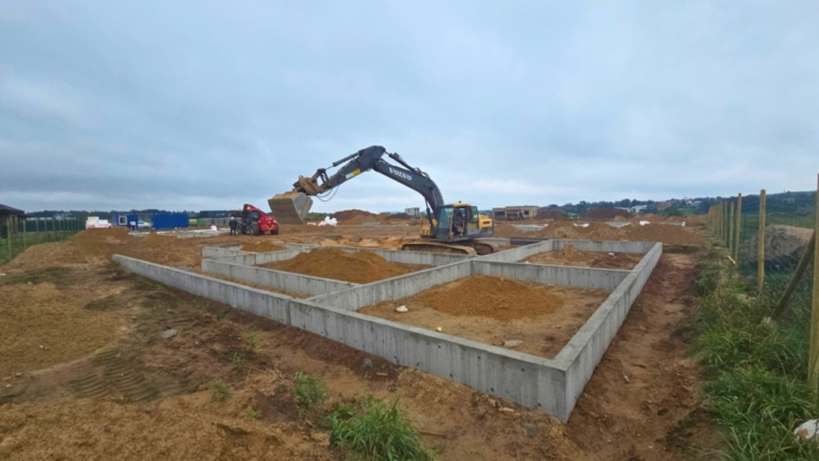 Houses in Riešė, Vilnius district