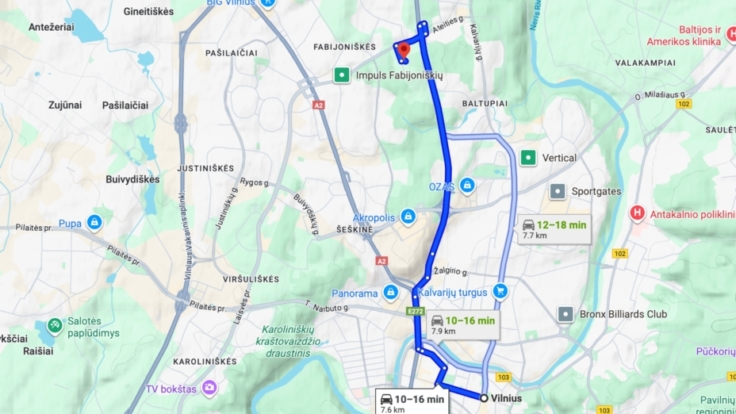 Apartment Didlaukio st., Vilnius