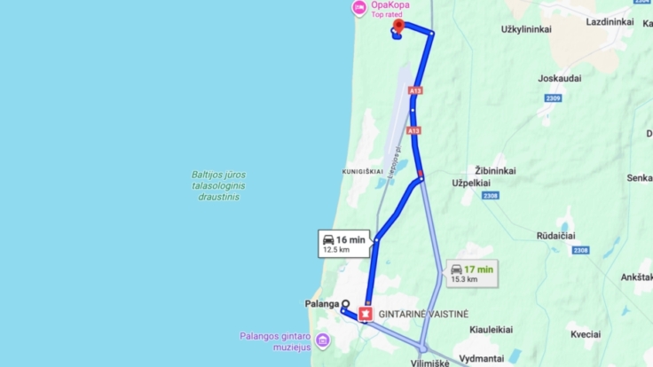 Apartment in Monciskes, Palanga