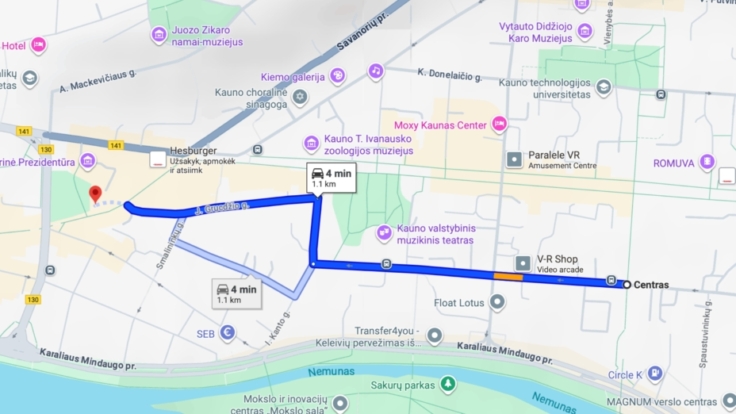 Premises at Vilniaus st., Kaunas