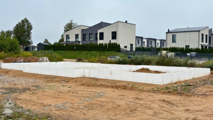 Single-family housing estate in Vilnius