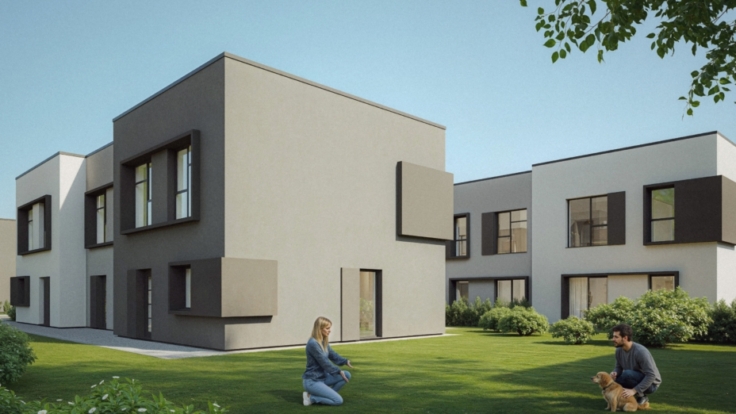 Single-family housing estate in Vilnius