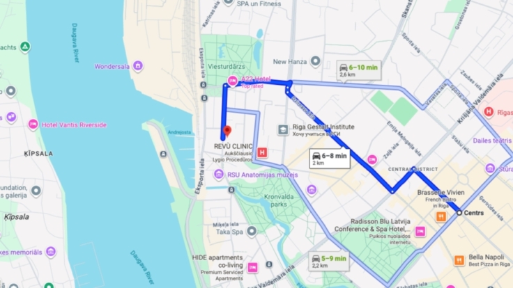 Apartment in the center of Riga