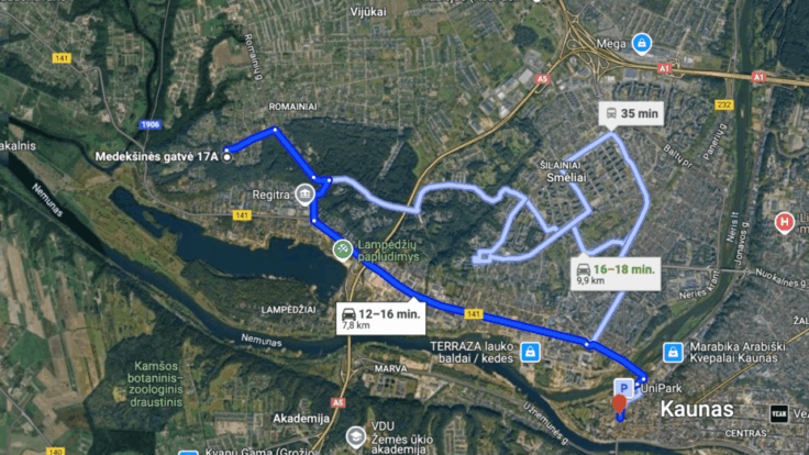 Apartments Medeksines st., Kaunas II