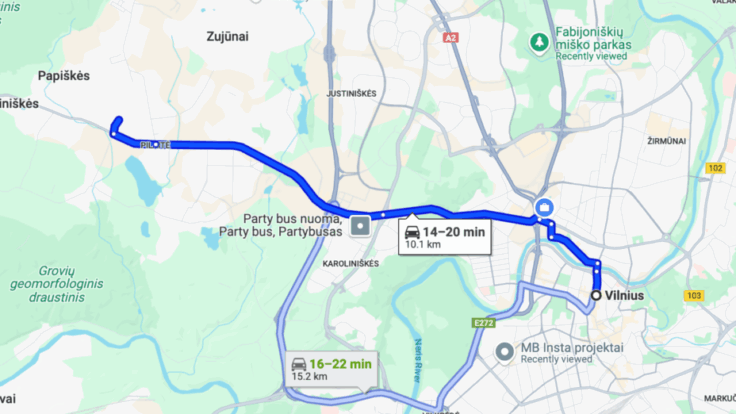 Duplexes Papiskiu st., Vilnius V