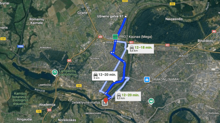 Duplexes Uznerio st., Kaunas II