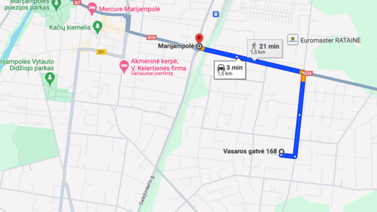 Houses on Vasaros Street