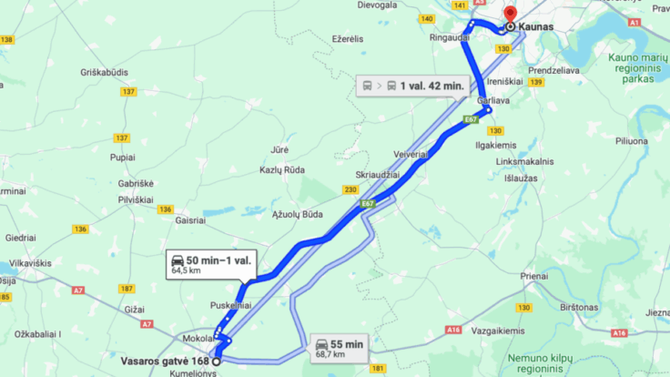 Houses on Vasaros Street