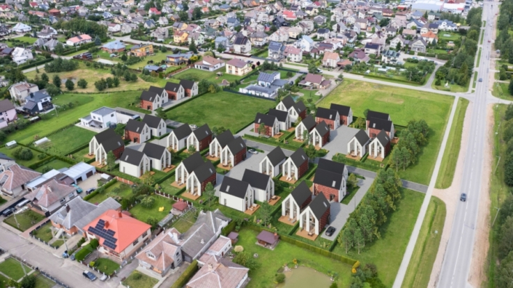 Houses on Vasaros Street