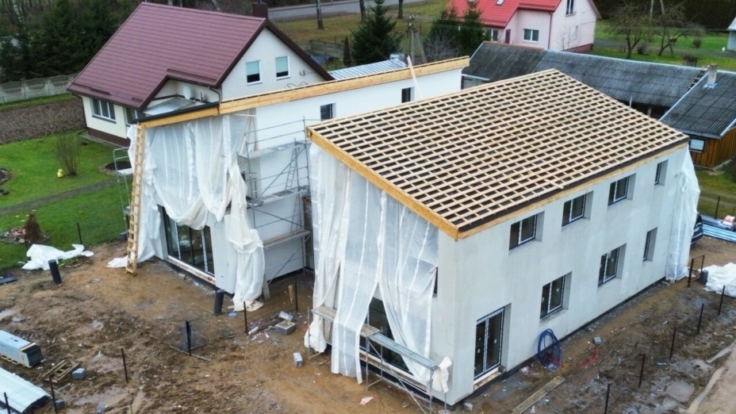 Duplex in Didzioji Riese, Vilnius