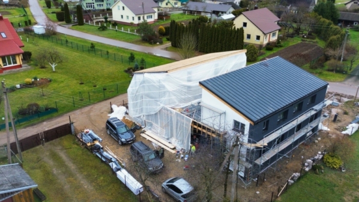 Duplex in Didzioji Riese, Vilnius