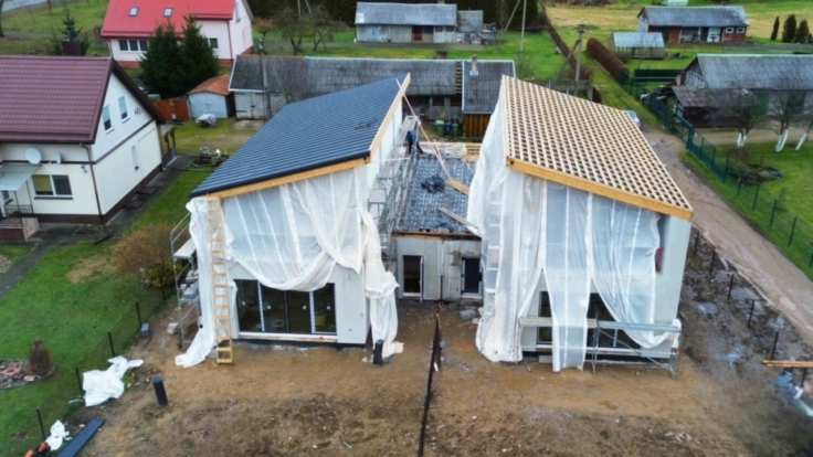 Duplex in Didzioji Riese, Vilnius