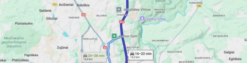 Duplex in Didzioji Riese, Vilnius