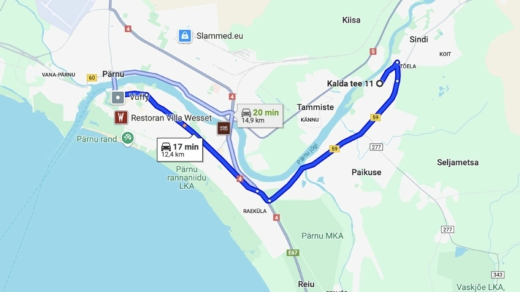 Duplex Kalda st., Pärnu III