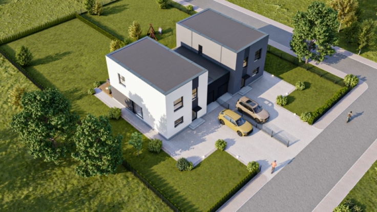 Duplexes in Bendoriai, Vilnius II